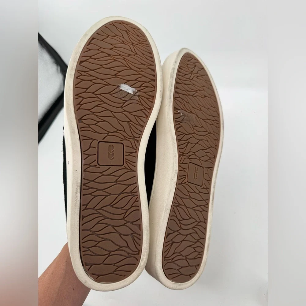 Revitalign Boardwalk Genuine Leather Slip-On Sneakers Size 12